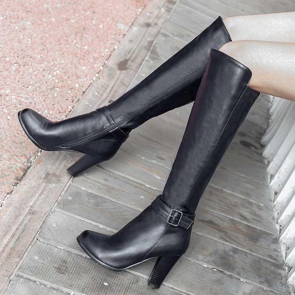 boots fashion high heels women knee pu leather office ladies dress shoes spring autumn woman big size 6981, Black
boots fashion high heels women knee pu leather office ladies dress shoes spring autumn woman big size 6981, Black
