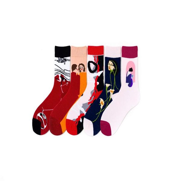 color matching, rhythmic gymnastics, no flowers,women, europe and the united states street creative fashion colorful socks c58, Black;white
color matching, rhythmic gymnastics, no flowers,women, europe and the united states street creative fashion colorful socks c58, Black;white