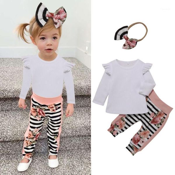 clothing sets toddler 2pcs/sets kids baby girls 2021 autumn winter solid stripe o-neck +stripe floral pants+headbands outfits children1, White
clothing sets toddler 2pcs/sets kids baby girls 2021 autumn winter solid stripe o-neck +stripe floral pants+headbands outfits children1, White