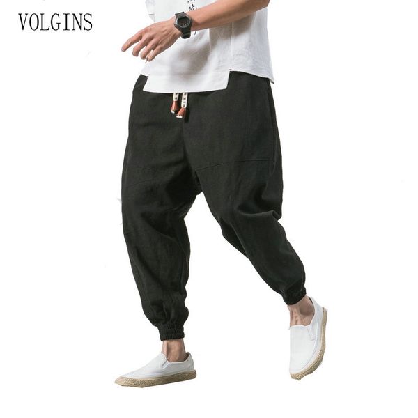 streetwear men joggers 2020 new loose solid cotton linen mens harem pants male vintage sweatpants trouser dropshipping
streetwear men joggers 2020 new loose solid cotton linen mens harem pants male vintage sweatpants trouser dropshipping