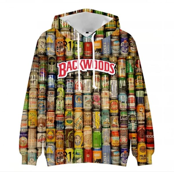 backwoods beer 3d print men women casual sweatshirt fashion popular hooded pullovers streetwear hip hop hoodies, Black
backwoods beer 3d print men women casual sweatshirt fashion popular hooded pullovers streetwear hip hop hoodies, Black