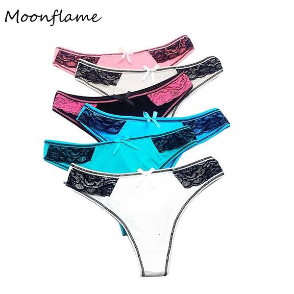 moonflame 3 pcs/lots women thongs cotton g strings womens lace thong underwear 87335, Black;pink
moonflame 3 pcs/lots women thongs cotton g strings womens lace thong underwear 87335, Black;pink