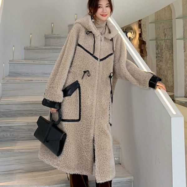 jacket real wool fur female autumn winter coat women clothes 2021 korean vintage sheep shearling manteau femme zt4265 women's & faux, Black
jacket real wool fur female autumn winter coat women clothes 2021 korean vintage sheep shearling manteau femme zt4265 women's & faux, Black