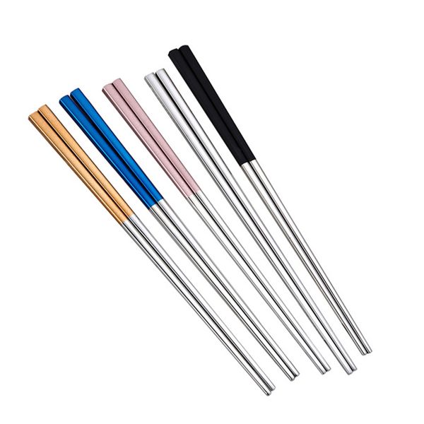 stainless steel chopsticks metal chop sticks silver gold multicolor tableware wedding party festival supplies 4 colors
stainless steel chopsticks metal chop sticks silver gold multicolor tableware wedding party festival supplies 4 colors