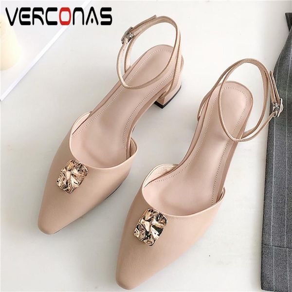 verconas women 2020 popular pointed toe genuine leather lace up sandals new arrival thick heels party pumps summer shoes woman, Black
verconas women 2020 popular pointed toe genuine leather lace up sandals new arrival thick heels party pumps summer shoes woman, Black