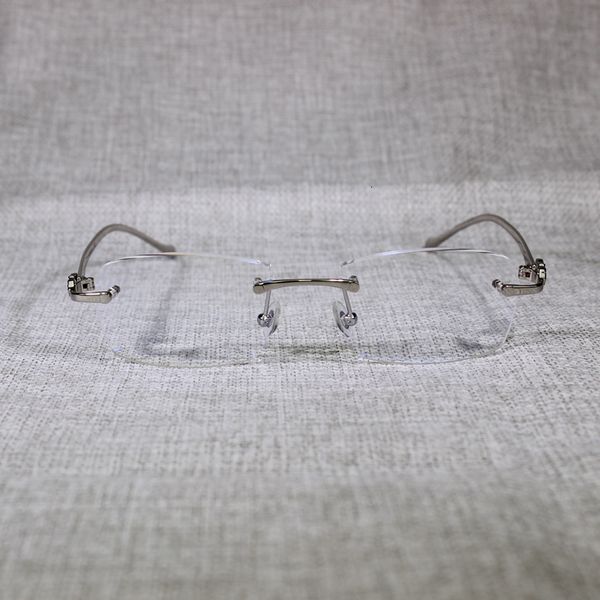 2021 new vintage rimless sunglasses gafas retro shades men goggles for driving clear glasses frame reading eyewear 166 9km3, White;black
2021 new vintage rimless sunglasses gafas retro shades men goggles for driving clear glasses frame reading eyewear 166 9km3, White;black