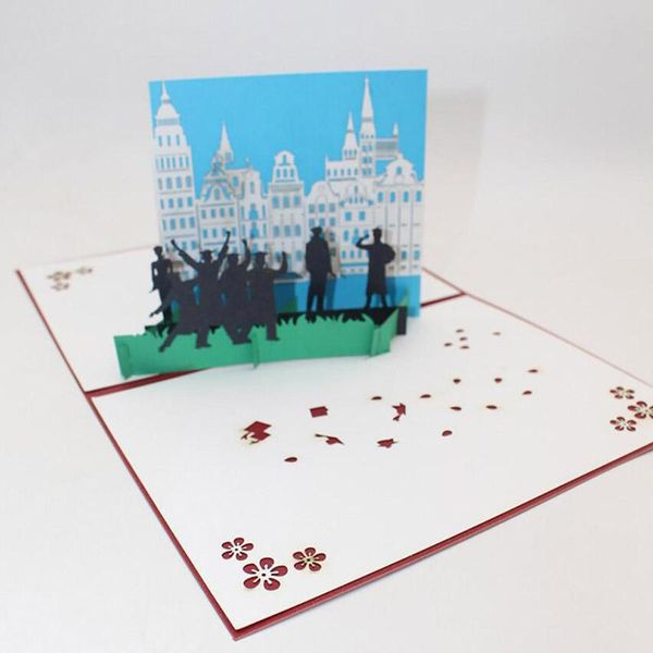 3d laser cut university graduated pgraphed students paper greeting card bachelor master graduation classmate gift
3d laser cut university graduated pgraphed students paper greeting card bachelor master graduation classmate gift