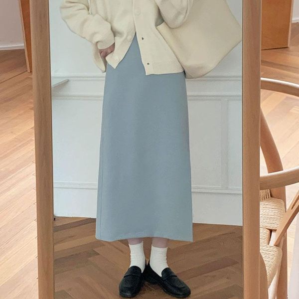 skirts 4colors autumn winter women long skirt casual midi solid color high elastic waist womens (x1619), Black
skirts 4colors autumn winter women long skirt casual midi solid color high elastic waist womens (x1619), Black