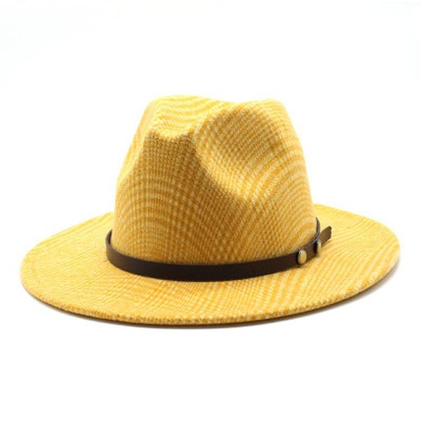 wide brim hats wool fedora women men felted belt buckle band classic simple winter plaid luxury warm, Blue;gray
wide brim hats wool fedora women men felted belt buckle band classic simple winter plaid luxury warm, Blue;gray