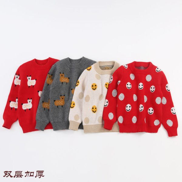 girl's middle and large children's pullover thickened autumn winter 2020 new foreign sle baby cashmere sweater, Blue
girl's middle and large children's pullover thickened autumn winter 2020 new foreign sle baby cashmere sweater, Blue