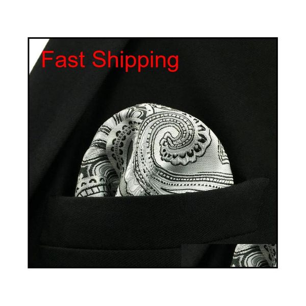 kh7 handkerchief grey black paisley pocket square mens neckties j qylkda mj_fashion, Blue;white
kh7 handkerchief grey black paisley pocket square mens neckties j qylkda mj_fashion, Blue;white