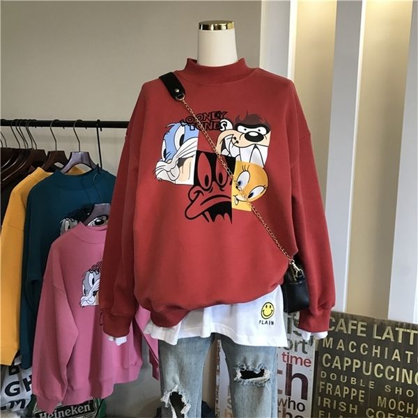 autum winter women fleeced sweatshirt hoodie streetwear cotton casual pullover outerwear thick hoodies coat teen young y200915, Black
autum winter women fleeced sweatshirt hoodie streetwear cotton casual pullover outerwear thick hoodies coat teen young y200915, Black