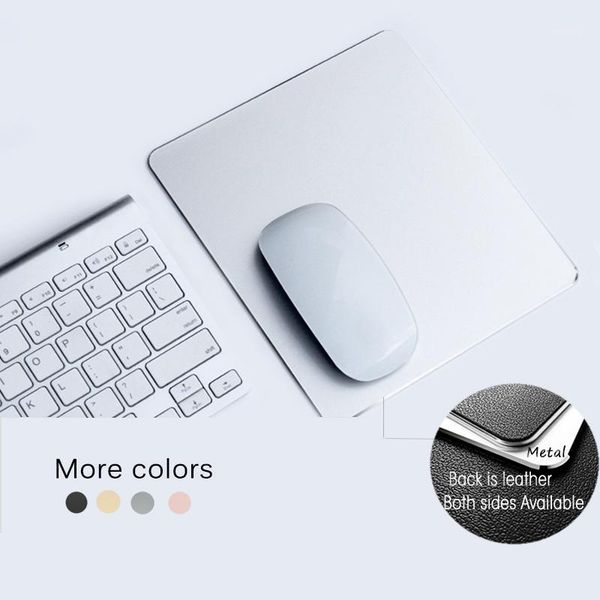 mouse pads & wrist rests business metal pad double-side aluminium waterproof anit-slip pu leather hard mouse-pad suitable for office lap
mouse pads & wrist rests business metal pad double-side aluminium waterproof anit-slip pu leather hard mouse-pad suitable for office lap