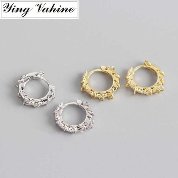 hoop & huggie ying vahine 100% 925 sterling silver small zircons circle tassels round earrings for women, Golden;silver
hoop & huggie ying vahine 100% 925 sterling silver small zircons circle tassels round earrings for women, Golden;silver