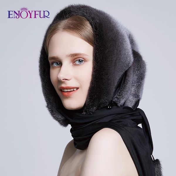 beanie/skull caps enjoyfur 100% genuine hats for women winter scarf hat fashion elegant warm lady fur beanies, Blue;gray
beanie/skull caps enjoyfur 100% genuine hats for women winter scarf hat fashion elegant warm lady fur beanies, Blue;gray