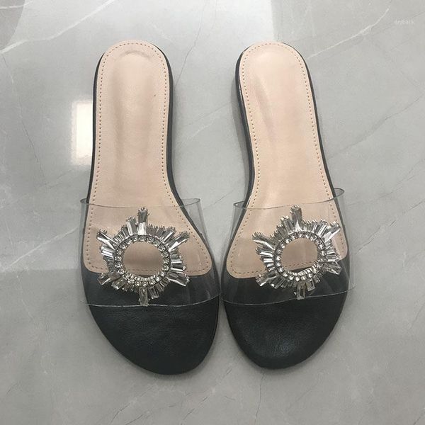 sandals 36-42plus size crystal flower clear women 2021 slippers summer shoes woman flat beach pvc sandalias transparent sandales1, Black
sandals 36-42plus size crystal flower clear women 2021 slippers summer shoes woman flat beach pvc sandalias transparent sandales1, Black