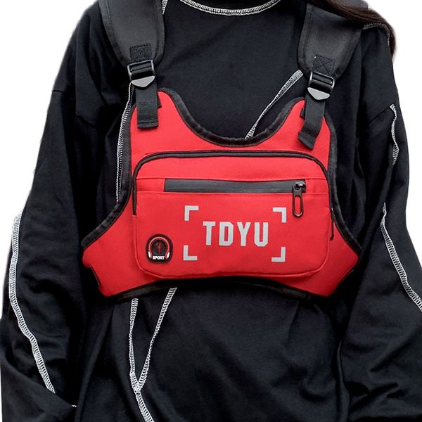 chest rig bag for men hip-hop streetwear vest chest bags outdoor small phone pouch reflective strip disco strap chest pack g161 c1103
chest rig bag for men hip-hop streetwear vest chest bags outdoor small phone pouch reflective strip disco strap chest pack g161 c1103