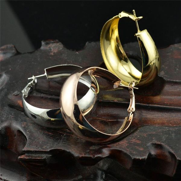 c shaped drop earrings for women fashion jewelry accessories wholesale big rose gold circle youth popular dangle earrings, Silver
c shaped drop earrings for women fashion jewelry accessories wholesale big rose gold circle youth popular dangle earrings, Silver