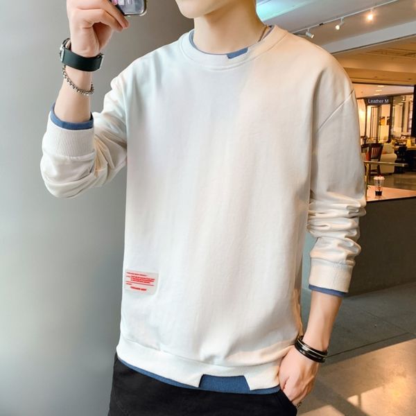 yleyq new autumn men's korean casual youth student fashion sweater round neck sweatersweater fashion base shirt bzo0w, Black
yleyq new autumn men's korean casual youth student fashion sweater round neck sweatersweater fashion base shirt bzo0w, Black