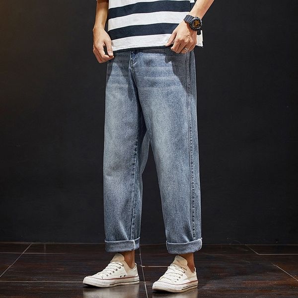 1igux wide leg jeans men's straight tube loose style summer style and jeansmen's bf jeanspants spring and jeans new korean fashion, Blue
1igux wide leg jeans men's straight tube loose style summer style and jeansmen's bf jeanspants spring and jeans new korean fashion, Blue