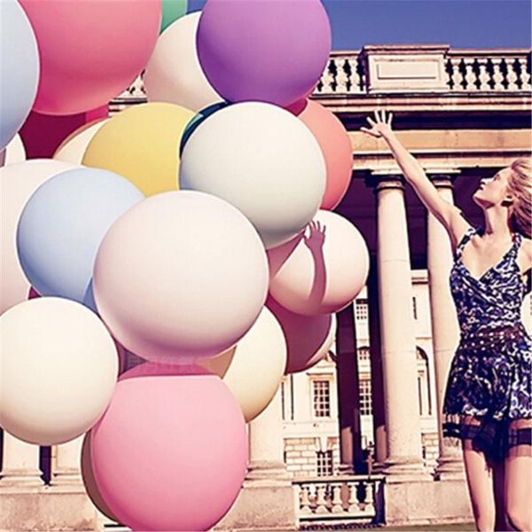 5pcs 90cm thickening latex giant huge balloon big balloons round latex balloons wedding party christmas decoratin random
5pcs 90cm thickening latex giant huge balloon big balloons round latex balloons wedding party christmas decoratin random