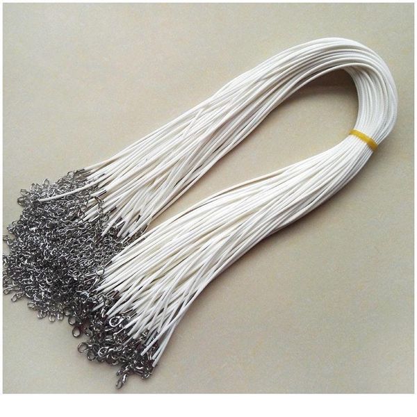 lobster clasp 1.5mm 100pc white wax leather cord necklace rope pendant 45cm with lobster clasp jewelry diy pendants jllvpu, Silver
lobster clasp 1.5mm 100pc white wax leather cord necklace rope pendant 45cm with lobster clasp jewelry diy pendants jllvpu, Silver