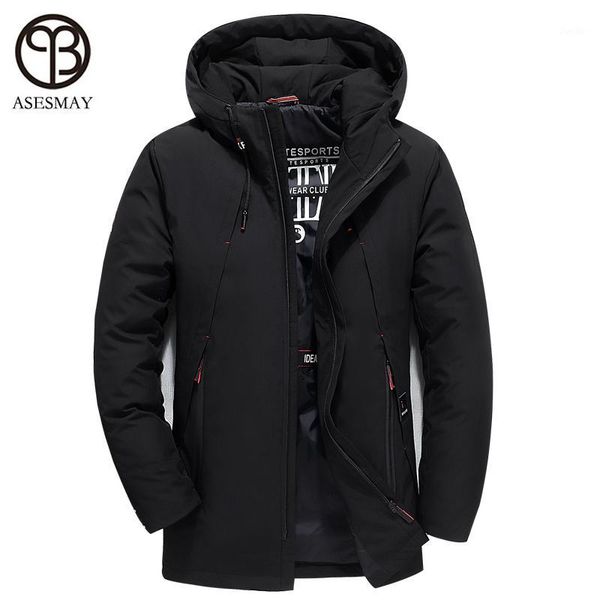 asesmay new fashion winter coat men warm down male hooded long thickening white duck down jacket outwear casual solid parkas1, Black
asesmay new fashion winter coat men warm down male hooded long thickening white duck down jacket outwear casual solid parkas1, Black