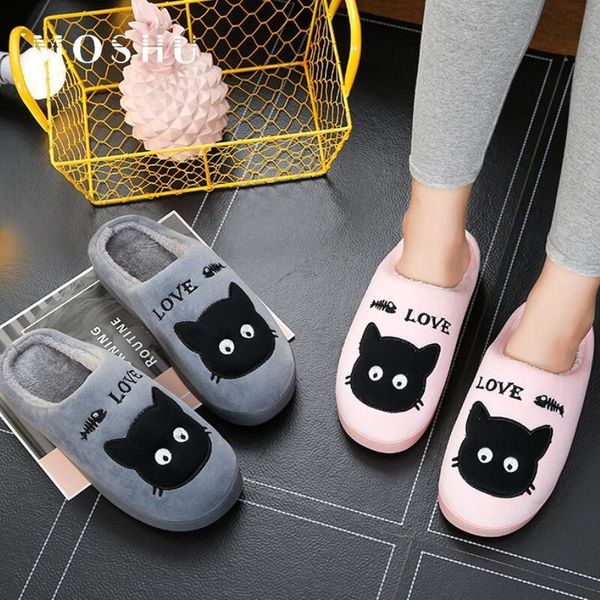 fluffy winter slippers women mules shoes female fur slides house slipper cute cat prints ladies shoes indoor zapatos mujer 44 y200706, Black
fluffy winter slippers women mules shoes female fur slides house slipper cute cat prints ladies shoes indoor zapatos mujer 44 y200706, Black