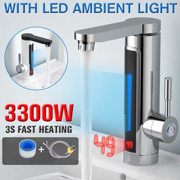 3300w electric instant water heater faucet tap led ambient light temperature display bath kitchen instant heating tap ing
3300w electric instant water heater faucet tap led ambient light temperature display bath kitchen instant heating tap ing
