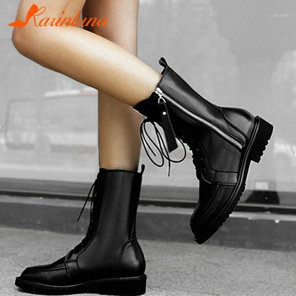 karin 2020 dropship fashion brand genuine leather cross-tied round toe sqaure thick heels ankle femlale autumn boots1, Black
karin 2020 dropship fashion brand genuine leather cross-tied round toe sqaure thick heels ankle femlale autumn boots1, Black
