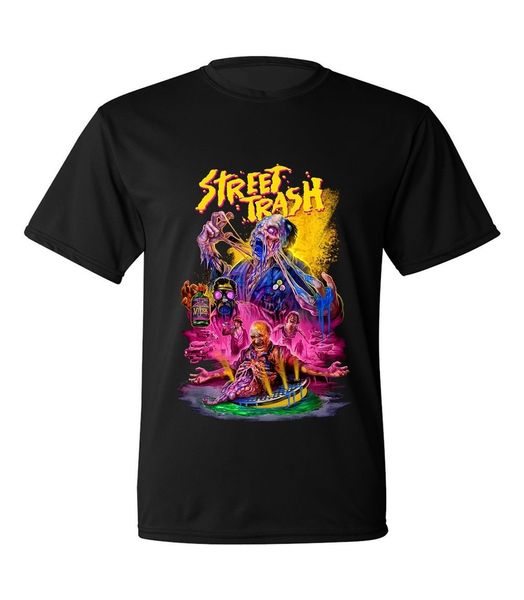 fright rags street trash horror movie t shirt black size ( s m l xl 2xl ) sport hooded sweatshirt hoodie