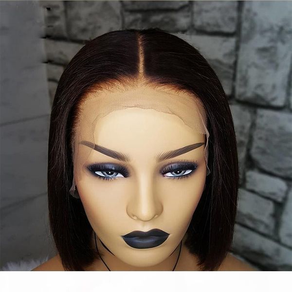 13x6 deep part lace front bob wigs with baby hair pre plucked peruvian virgin short human hair blunt cut wigs for black women, Black;brown
13x6 deep part lace front bob wigs with baby hair pre plucked peruvian virgin short human hair blunt cut wigs for black women, Black;brown