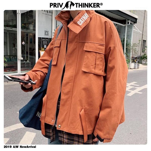 men woman stand collar hip hop pockets jacket mens autumn korean coat streetwear male 2019 fashion casual jackets1, Black;brown
men woman stand collar hip hop pockets jacket mens autumn korean coat streetwear male 2019 fashion casual jackets1, Black;brown