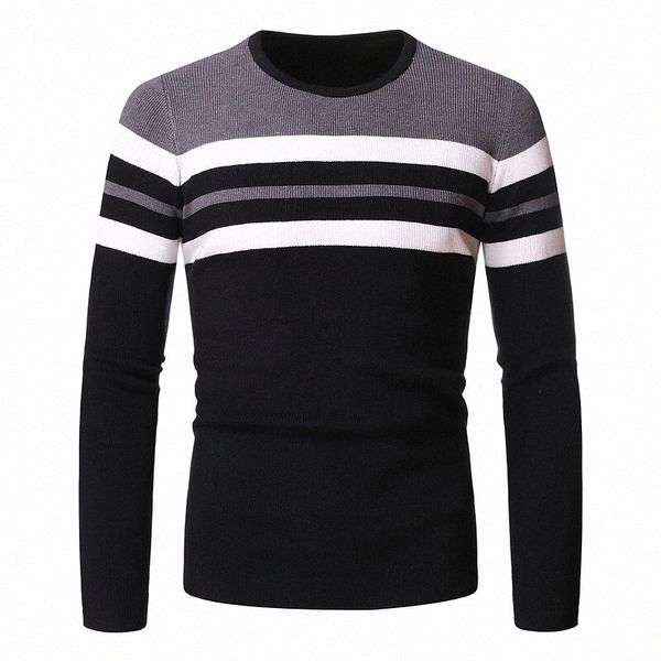 men's pullover striped long sleeve sweater cardigans crew neck gray red s9gj#, White;black
men's pullover striped long sleeve sweater cardigans crew neck gray red s9gj#, White;black