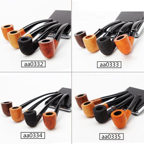 wooden pipes for smoking briar wood bent type dismountable handle pipe with 9mm or 3mm filter aa0332-aa0335
wooden pipes for smoking briar wood bent type dismountable handle pipe with 9mm or 3mm filter aa0332-aa0335