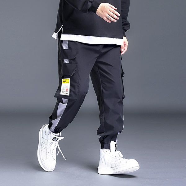 men's pants plus 7xl 6xl 5xl men cargo harem jogger hip hop casual track streetwear harajuku hipster ribbon pockets sweatpants, Black
men's pants plus 7xl 6xl 5xl men cargo harem jogger hip hop casual track streetwear harajuku hipster ribbon pockets sweatpants, Black
