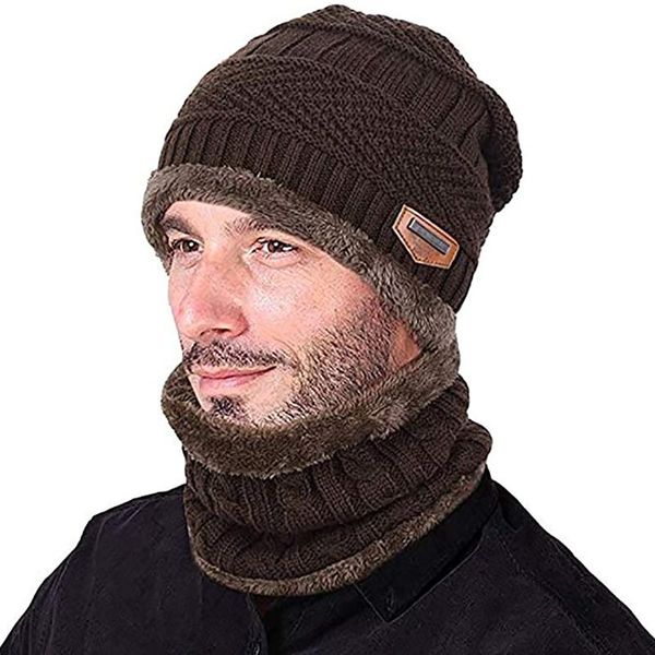 hats, scarves & gloves sets 2pcs/set universal neck warmer knitted hat scarf set fur wool lining thick warm knit beanies balaclava winter me, Blue;gray
hats, scarves & gloves sets 2pcs/set universal neck warmer knitted hat scarf set fur wool lining thick warm knit beanies balaclava winter me, Blue;gray