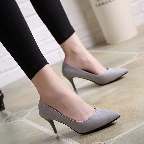 spring 2020 vocational high heels black fine with pointed single women dress shoes joker work for women's shoes
spring 2020 vocational high heels black fine with pointed single women dress shoes joker work for women's shoes