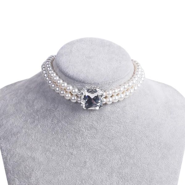 howaway round imitation pearl choker necklace multi strands choker 20s flapper necklace accessories for gatsby themed party, Golden;silver
howaway round imitation pearl choker necklace multi strands choker 20s flapper necklace accessories for gatsby themed party, Golden;silver