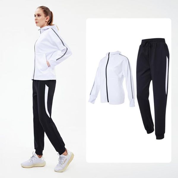 running sets vansydical 2021 women tracksuit outfits autumn winter training suits hooded jackets+sweatpants outdoors sportswear, Black;blue
running sets vansydical 2021 women tracksuit outfits autumn winter training suits hooded jackets+sweatpants outdoors sportswear, Black;blue