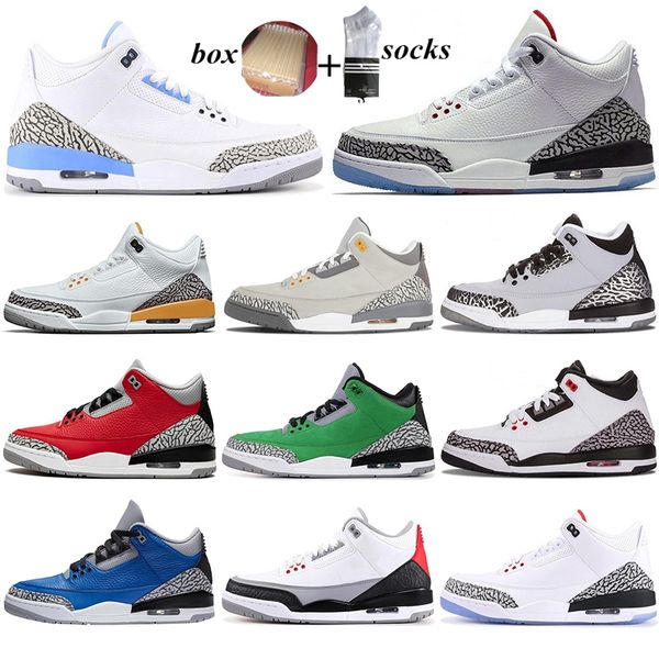 with box 2021 jumpman 3 3s men basketball shoes red cement fragment knicks rivals chicago true blue mens trainers sneakers size 40-47, White;red
with box 2021 jumpman 3 3s men basketball shoes red cement fragment knicks rivals chicago true blue mens trainers sneakers size 40-47, White;red