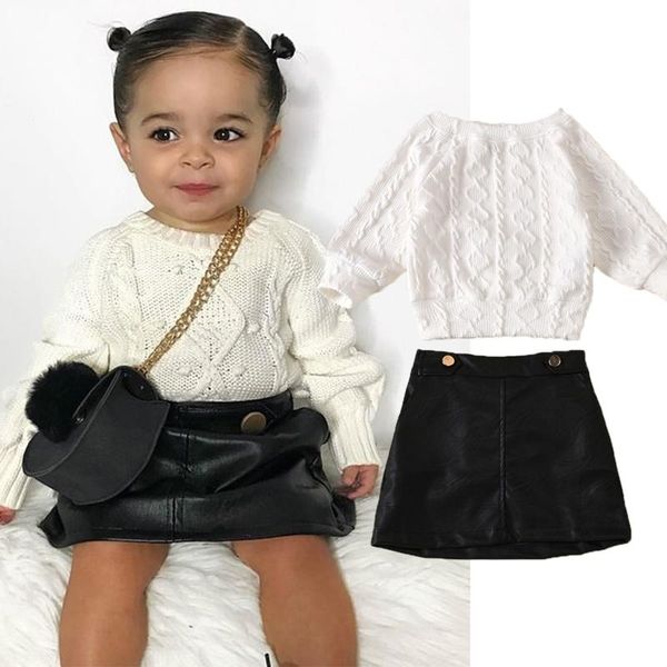 baby sweater and leather skirts outfitstoddler kids baby girls long sleeve sweater knit skirts dress sets roupas, White
baby sweater and leather skirts outfitstoddler kids baby girls long sleeve sweater knit skirts dress sets roupas, White