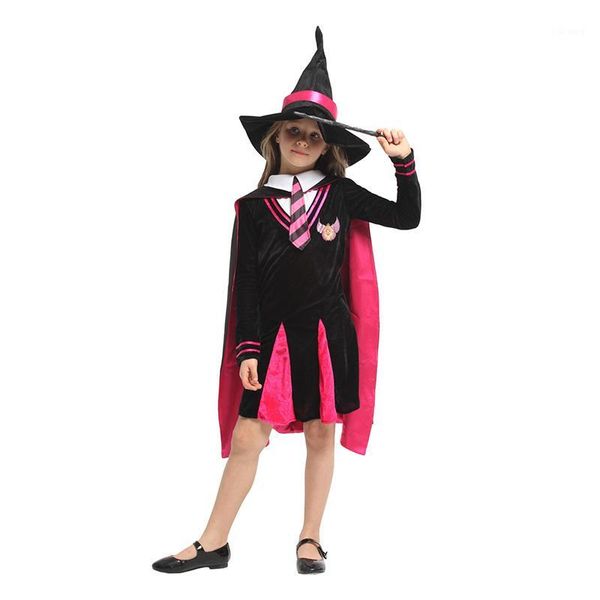 theme costume huihonshe children's halloween witch girls magician cosplay kids student role play masquerade dress cloak1, Black;red
theme costume huihonshe children's halloween witch girls magician cosplay kids student role play masquerade dress cloak1, Black;red