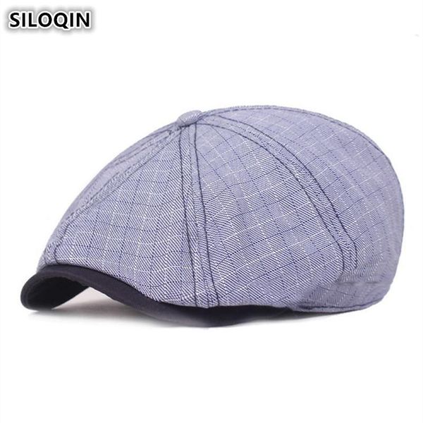 siloqin 2020 new men's simple fashion berets literary youth snapback tongue cap elegant women hats cotton linen dad's hat, Blue;gray
siloqin 2020 new men's simple fashion berets literary youth snapback tongue cap elegant women hats cotton linen dad's hat, Blue;gray
