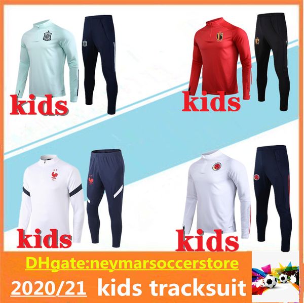 20 21 spain kids soccer tracksuit chandal survetement 2020 2021 france argentina belgium wales maillot de football training suit, Black
20 21 spain kids soccer tracksuit chandal survetement 2020 2021 france argentina belgium wales maillot de football training suit, Black