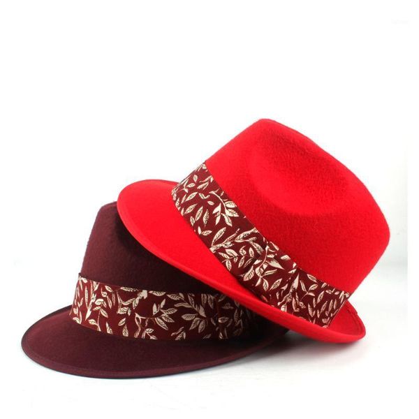 2020 fashion men women fedora hat with floral satin autumn winter felt trilby hat panama fascinator size 58cm1, Blue;gray
2020 fashion men women fedora hat with floral satin autumn winter felt trilby hat panama fascinator size 58cm1, Blue;gray