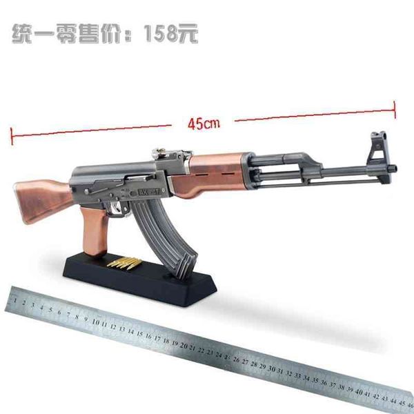 6598231; 2.05 all metal ak47 alloy toy gun military model cannot be launched 
6598231; 2.05 all metal ak47 alloy toy gun military model cannot be launched