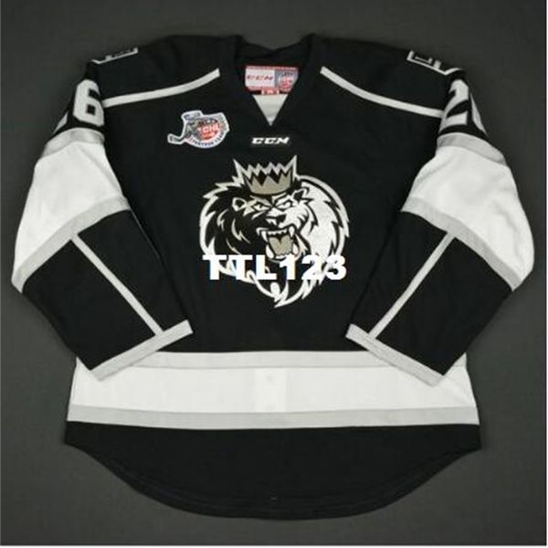 real men real full embroidery echl monarchs 37 nick shore 26 daniel ciampini hockey jersey or custom any name or number jersey, Black
real men real full embroidery echl monarchs 37 nick shore 26 daniel ciampini hockey jersey or custom any name or number jersey, Black