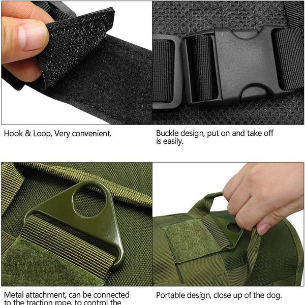 tactical dog harness military molle vest nylon pet training harnesses for medium large dogs german shepherd k9 army g bbyeer
tactical dog harness military molle vest nylon pet training harnesses for medium large dogs german shepherd k9 army g bbyeer