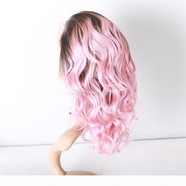 dark roots ombre 1b pink color body wave glueless full lace wig brazilian 1b pink colored lace front wig for black women, Black;brown
dark roots ombre 1b pink color body wave glueless full lace wig brazilian 1b pink colored lace front wig for black women, Black;brown
